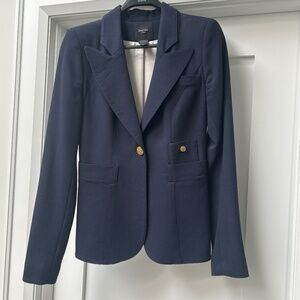 Smythe Navy Blazer with Gold Buttons